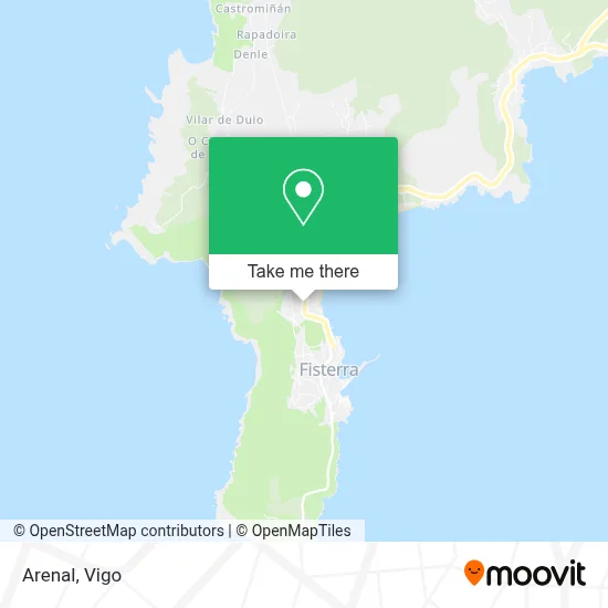 Arenal map
