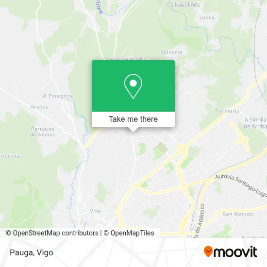 Pauga map