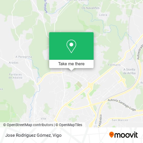 Jose Rodriguez Gómez map