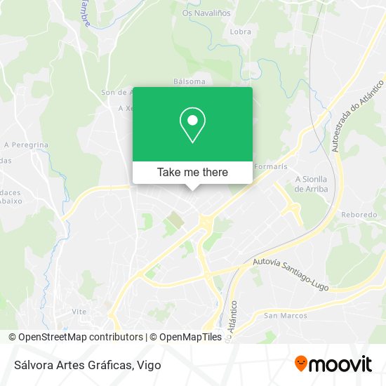 Sálvora Artes Gráficas map
