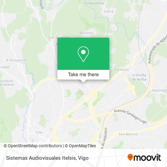 Sistemas Audiovisuales Itelsis map