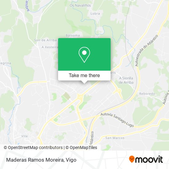 Maderas Ramos Moreira map