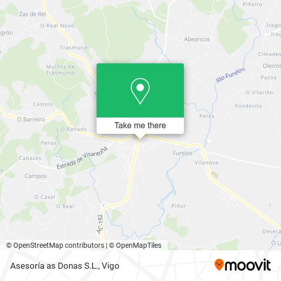 Asesoría as Donas S.L. map