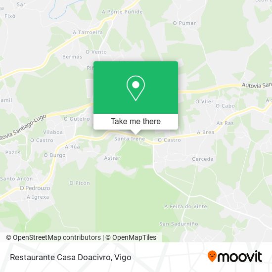 Restaurante Casa Doacivro map