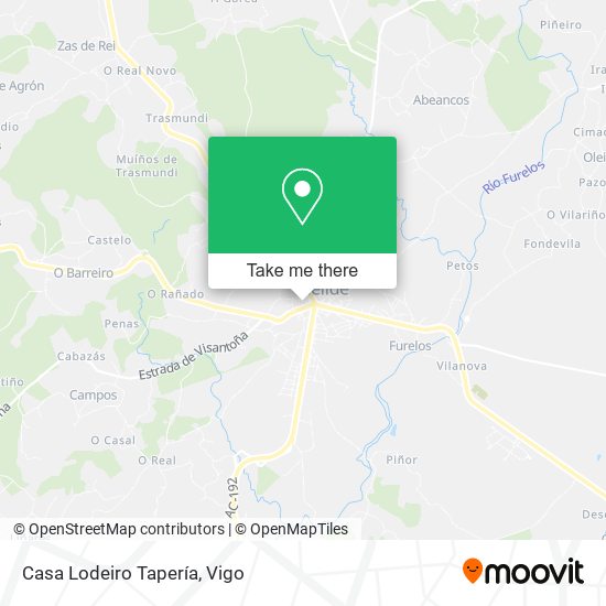 Casa Lodeiro Tapería map