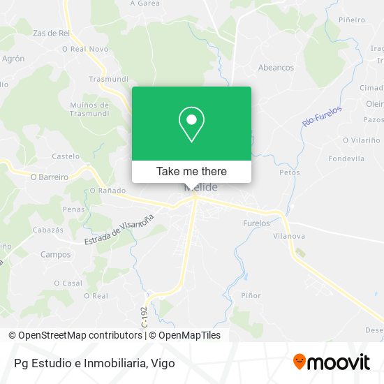Pg Estudio e Inmobiliaria map