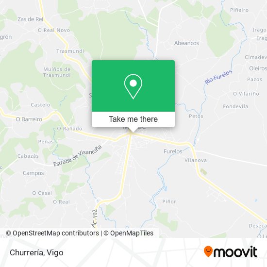 Churrería map