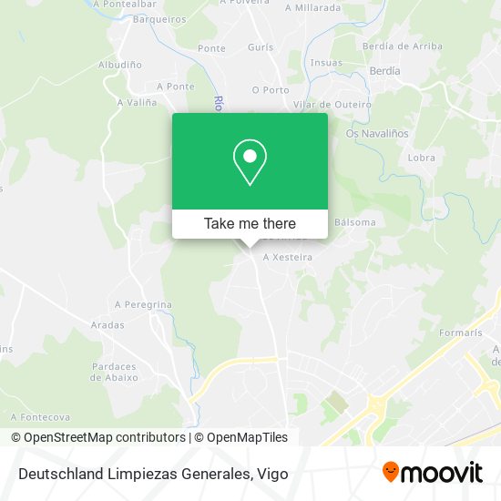 Deutschland Limpiezas Generales map