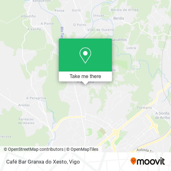 Café Bar Granxa do Xesto map