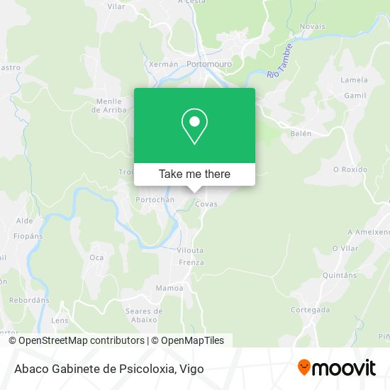 Abaco Gabinete de Psicoloxia map