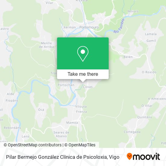 Pilar Bermejo González Clínica de Psicoloxia map