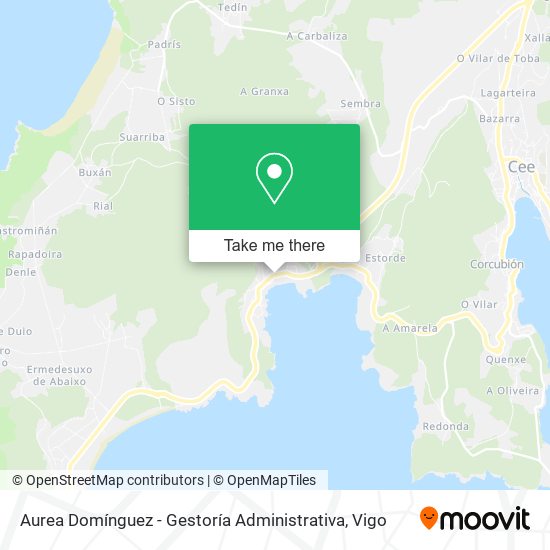 Aurea Domínguez - Gestoría Administrativa map