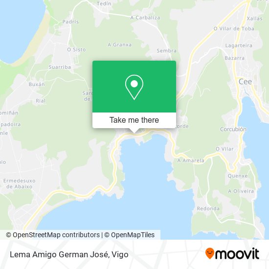 Lema Amigo German José map