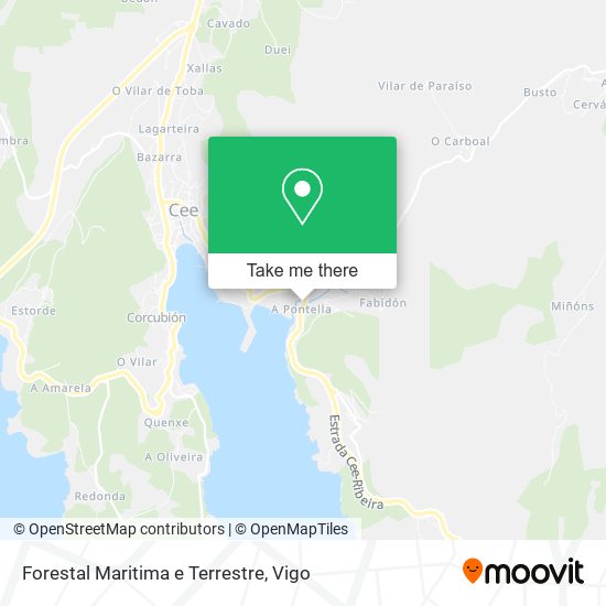 Forestal Maritima e Terrestre map