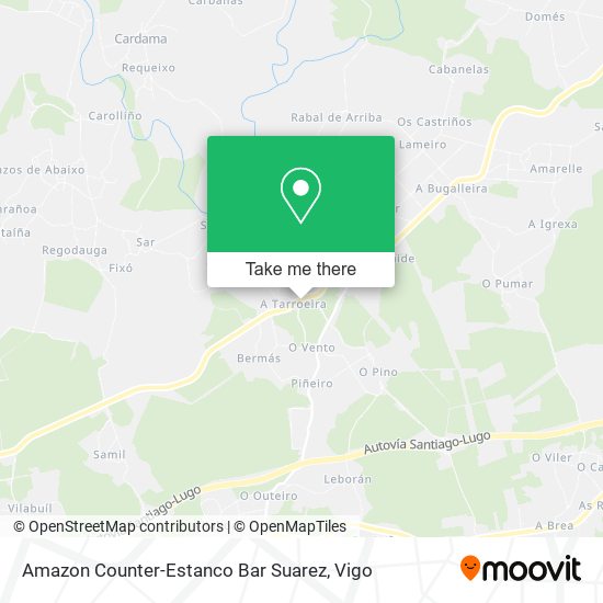 Amazon Counter-Estanco Bar Suarez map