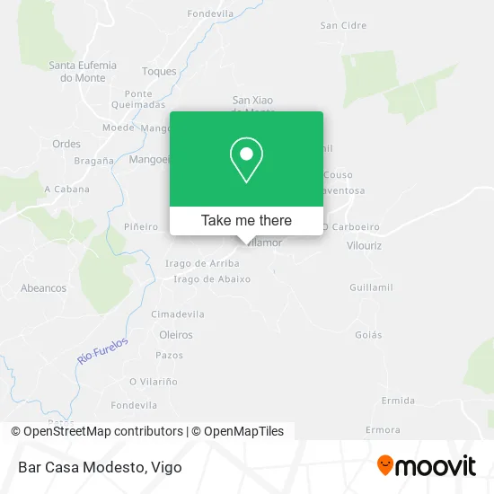 Bar Casa Modesto map