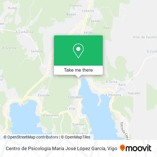 Centro de Psicología María José López García map