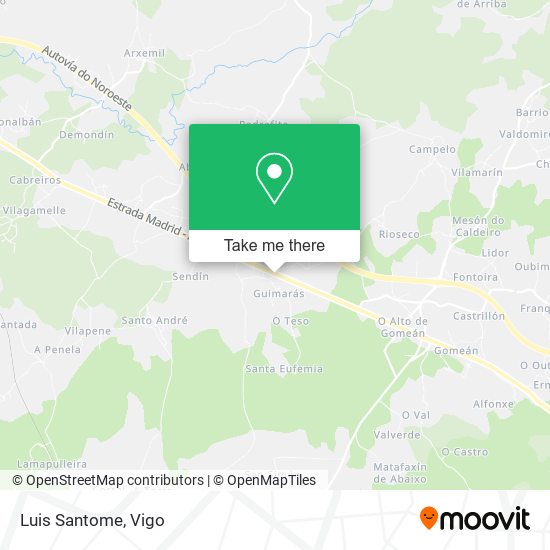 Luis Santome map