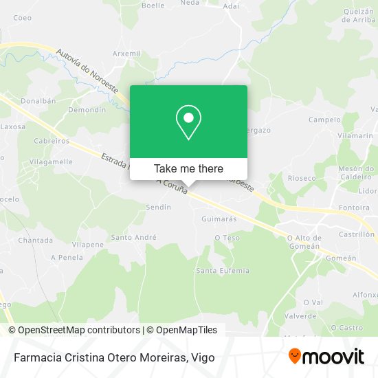 Farmacia Cristina Otero Moreiras map