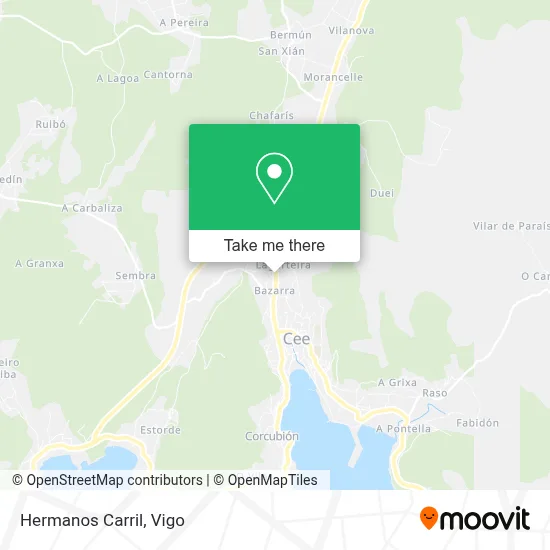 Hermanos Carril map
