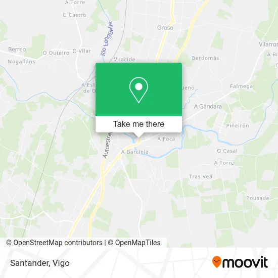 Santander map
