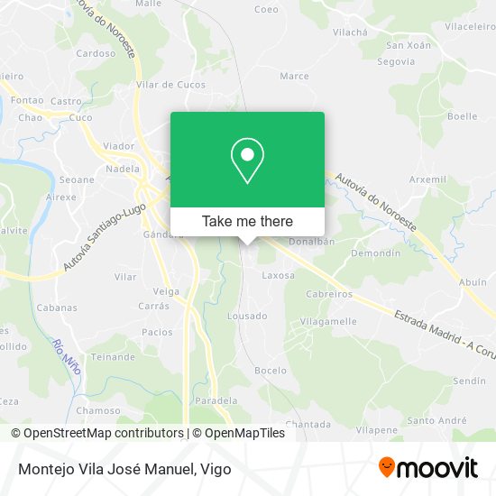 Montejo Vila José Manuel map