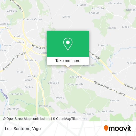 Luis Santome map