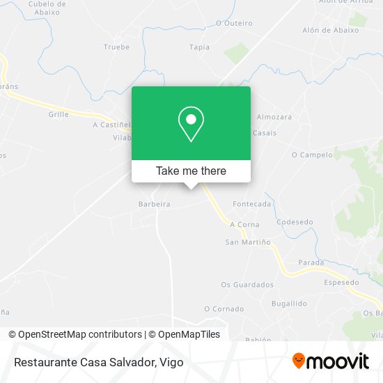 Restaurante Casa Salvador map