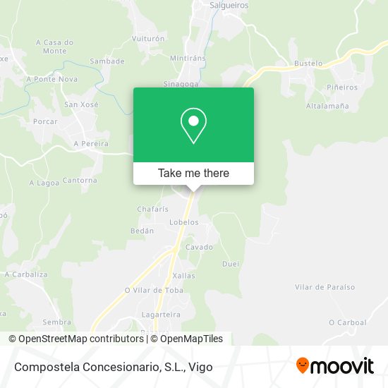 Compostela Concesionario, S.L. map