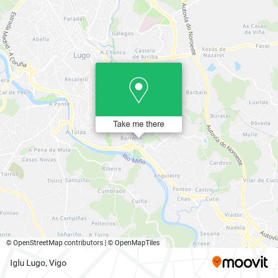 Iglu Lugo map