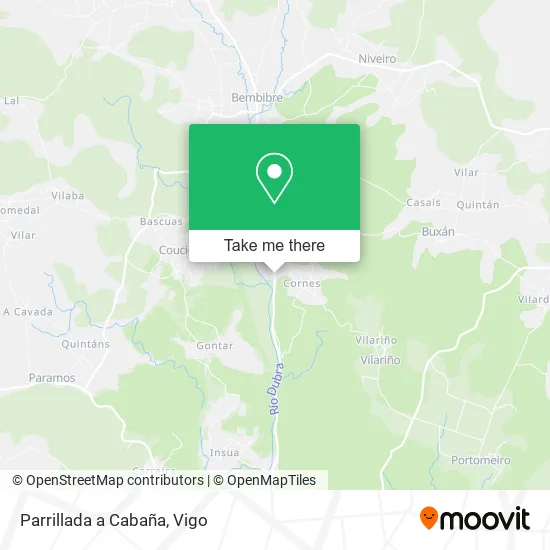 Parrillada a Cabaña map