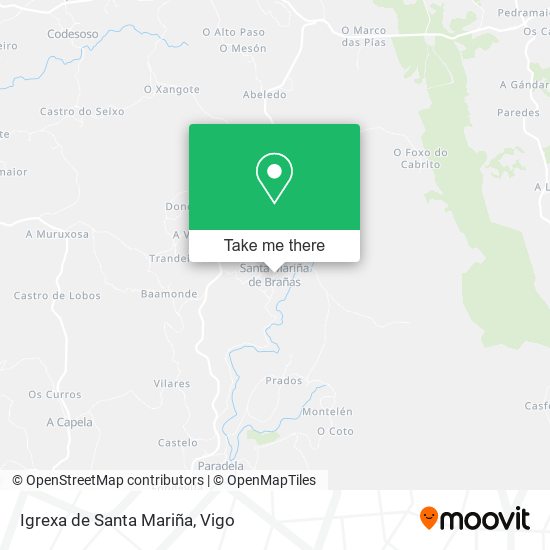 Igrexa de Santa Mariña map