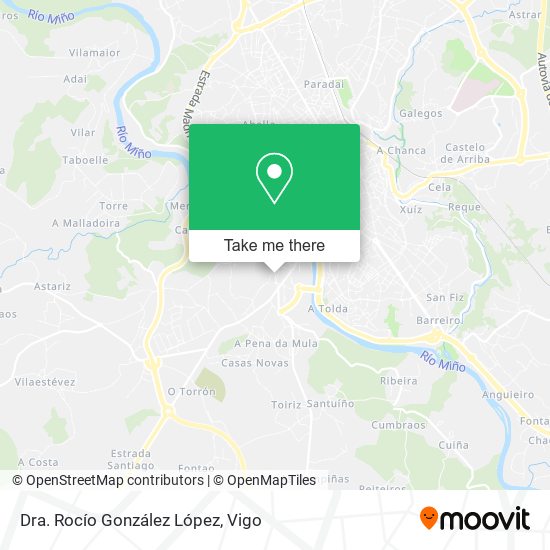Dra. Rocío González López map
