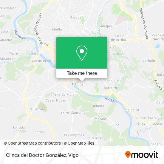 Clinca del Doctor González map