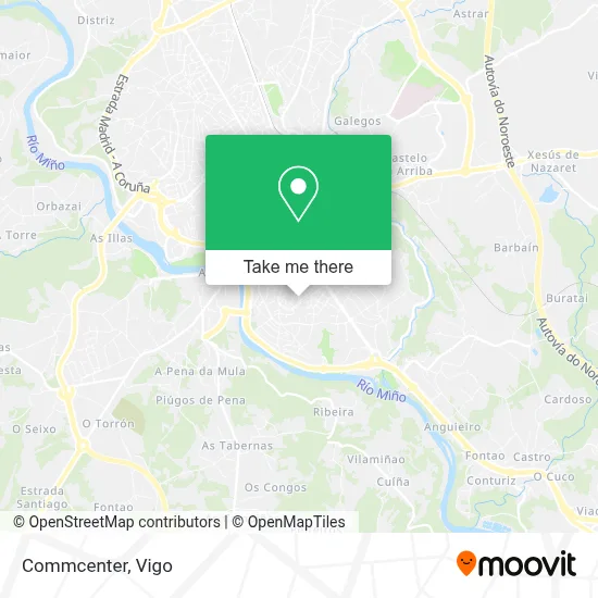 Commcenter map