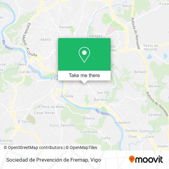 Sociedad de Prevención de Fremap map