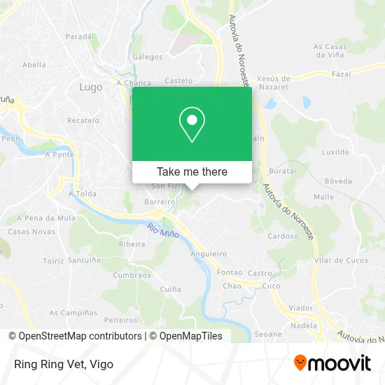 Ring Ring Vet map