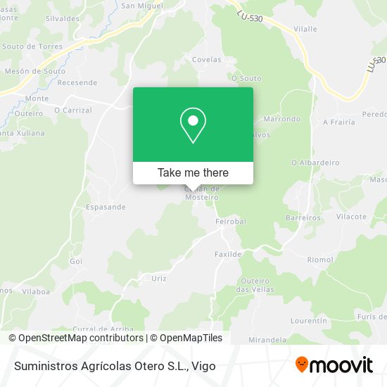 Suministros Agrícolas Otero S.L. map