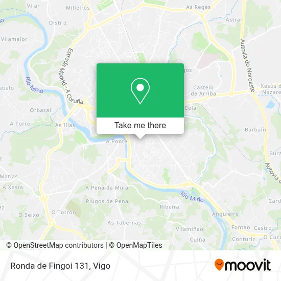 Ronda de Fingoi 131 map