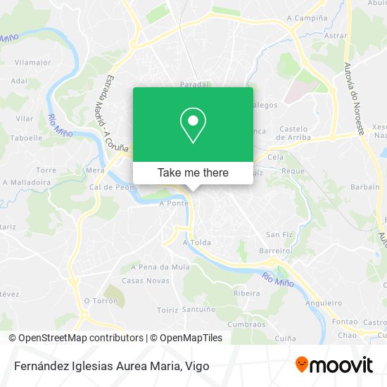 Fernández Iglesias Aurea Maria map
