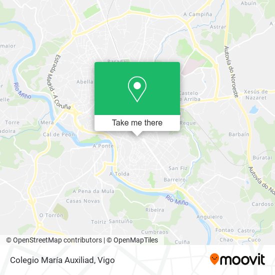 Colegio María Auxiliad map