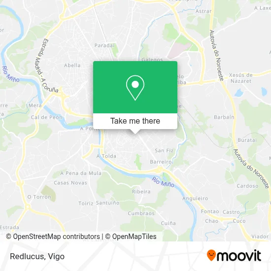 Redlucus map