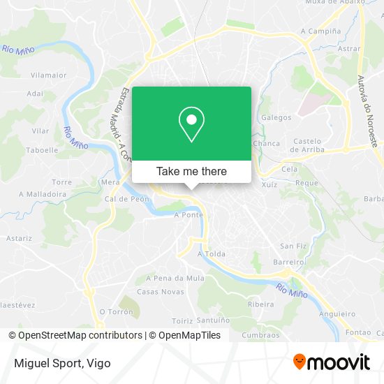 Miguel Sport map