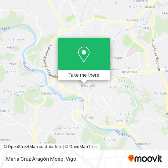 Maria Cruz Aragón Mosq map