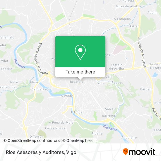 Rios Asesores y Auditores map