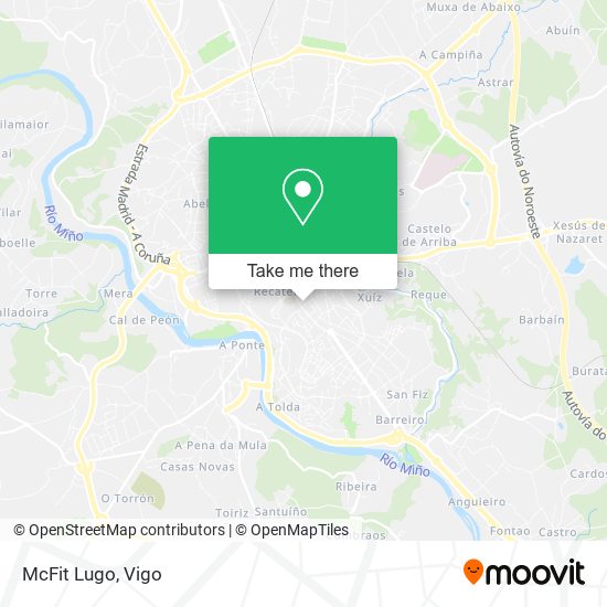 McFit Lugo map