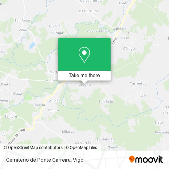 Cemiterio de Ponte Carreira map