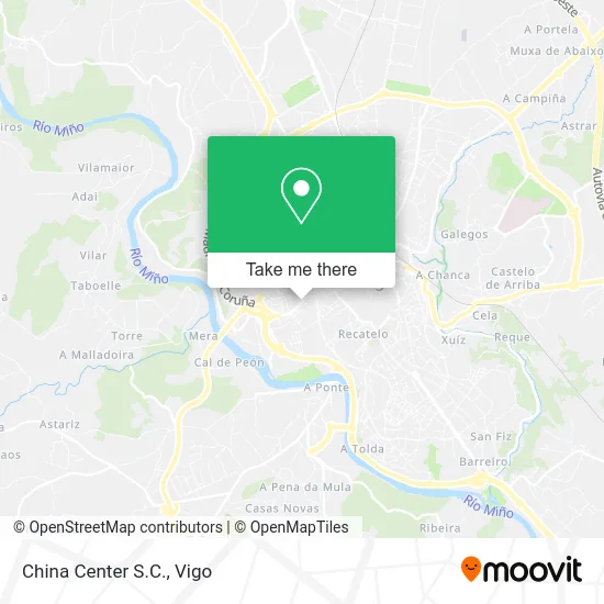 China Center S.C. map