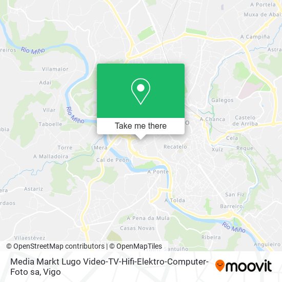 Media Markt Lugo Video-TV-Hifi-Elektro-Computer-Foto sa map