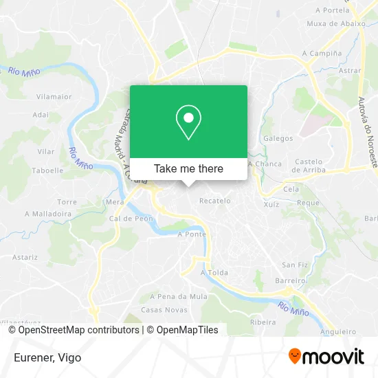 Eurener map